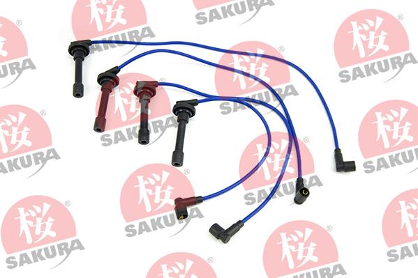 SAKURA 912-40-6615 SW - Комплект проводов зажигания autosila-amz.com