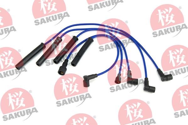 SAKURA 912-03-8501 SW - Комплект проводов зажигания autosila-amz.com