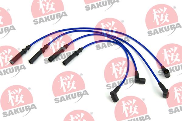 SAKURA 912-30-3651 SW - Комплект проводов зажигания autosila-amz.com