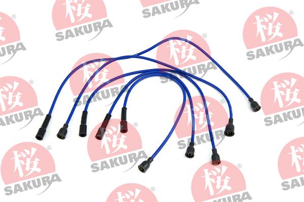 SAKURA 912-20-3850 SW - Комплект проводов зажигания autosila-amz.com