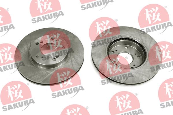 SAKURA 604-40-6696 - Тормозной диск autosila-amz.com
