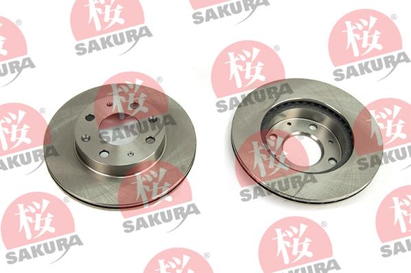 SAKURA 604-40-6640 - Тормозной диск autosila-amz.com