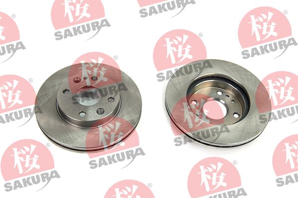 SAKURA 604-03-8830 - Тормозной диск autosila-amz.com