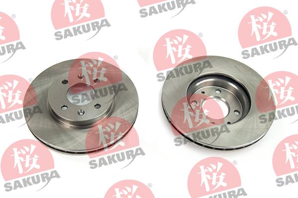SAKURA 604-03-8833 - Тормозной диск autosila-amz.com