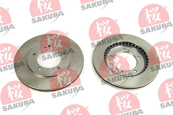 SAKURA 604-80-7005 - Тормозной диск autosila-amz.com