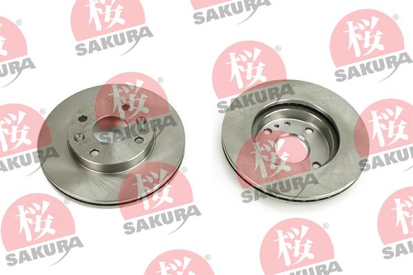 SAKURA 604-30-3585 - Тормозной диск autosila-amz.com