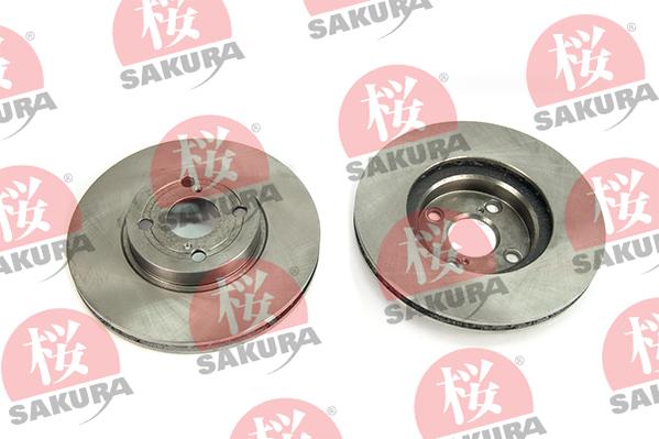 SAKURA 604-20-3854 - Тормозной диск autosila-amz.com