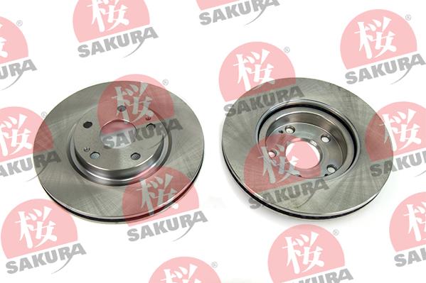 SAKURA 604-20-3861 - Тормозной диск autosila-amz.com
