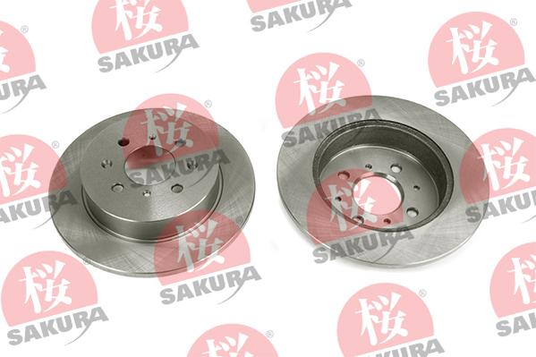 SAKURA 605-40-6602 - Тормозной диск autosila-amz.com