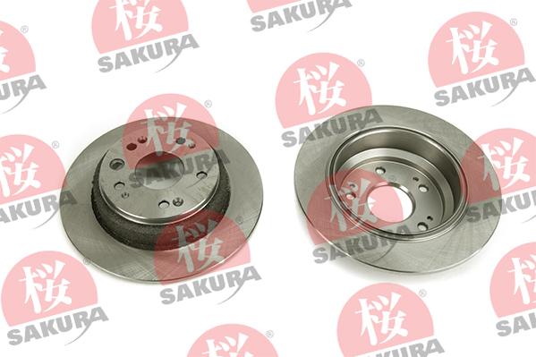 SAKURA 605-40-6626 - Тормозной диск autosila-amz.com