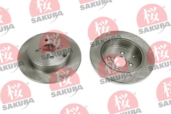 SAKURA 605-20-3895 - Тормозной диск autosila-amz.com