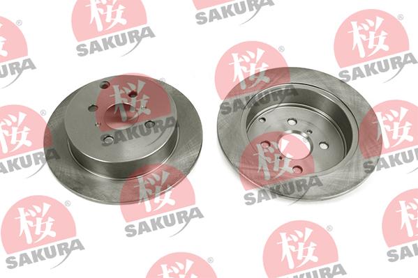 SAKURA 605-20-3713 - Тормозной диск autosila-amz.com