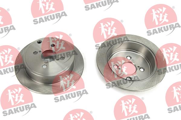 SAKURA 605-20-3712 - Тормозной диск autosila-amz.com