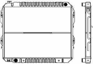 SAKURA Automotive 1461-0202A - Радиатор, охлаждение двигателя autosila-amz.com