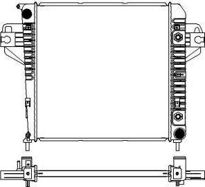 SAKURA Automotive 3231-1014 - Радиатор, охлаждение двигателя autosila-amz.com