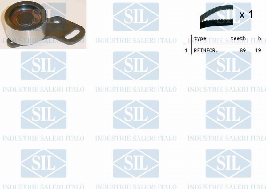 Saleri SIL TK1459 - Комплект зубчатого ремня ГРМ autosila-amz.com