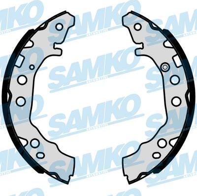 Samko 81055 - Комплект тормозных колодок autosila-amz.com