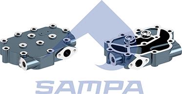 Sampa 094.306 - Головка цилиндра, пневматический компрессор autosila-amz.com