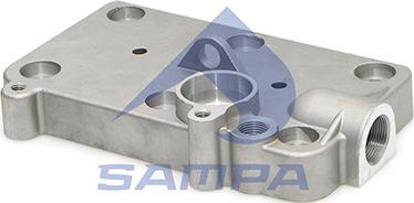 Sampa 094.222 - Головка цилиндра, пневматический компрессор autosila-amz.com