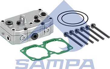 Sampa 094.276 - Головка цилиндра, пневматический компрессор autosila-amz.com