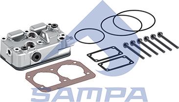 Sampa 094.277 - Головка цилиндра, пневматический компрессор autosila-amz.com