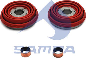 Sampa 095.521 - Ремкомплект, тормозной суппорт autosila-amz.com