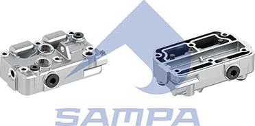 Sampa 096.497 - Головка цилиндра, пневматический компрессор autosila-amz.com
