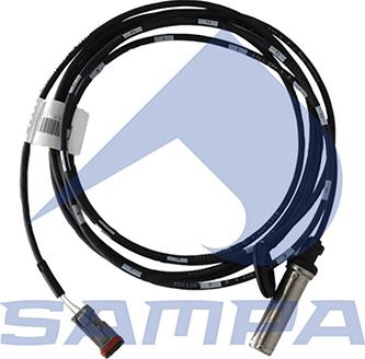 Sampa 096.5929 - Датчик ABS, частота вращения колеса autosila-amz.com