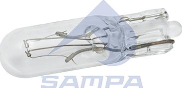 Sampa 096.3270 - Лампа накаливания, освещение щитка приборов autosila-amz.com