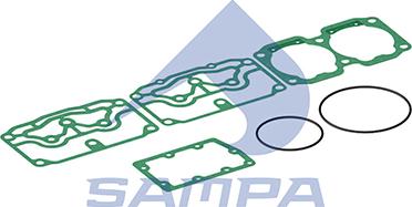 Sampa 096.763 - Комплект прокладок, вентиль ламелей autosila-amz.com