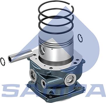 Sampa 096.701 - Гильза цилиндра, пневматический компрессор autosila-amz.com