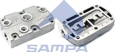 Sampa 093.426 - Головка цилиндра, пневматический компрессор autosila-amz.com