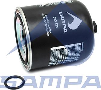 Sampa 093.321 - Патрон осушителя воздуха, пневматическая система autosila-amz.com