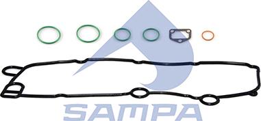 Sampa 040.669 - Комплект прокладок, масляный радиатор autosila-amz.com