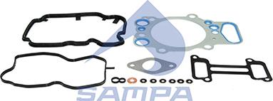 Sampa 040.631 - Комплект прокладок, головка цилиндра autosila-amz.com