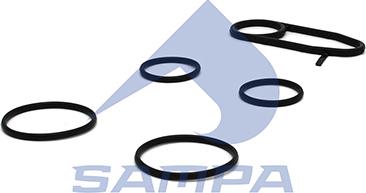 Sampa 040.670 - Комплект прокладок, масляный радиатор autosila-amz.com