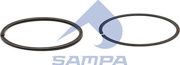 Sampa 040.748 - Прокладка, выпускной коллектор autosila-amz.com