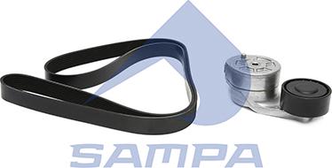 Sampa 040.715 - Поликлиновый ременный комплект autosila-amz.com