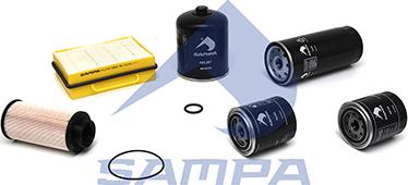 Sampa 040.710 - Комплект фильтра autosila-amz.com