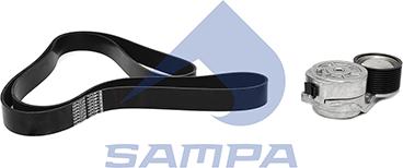 Sampa 040.720 - Поликлиновый ременный комплект autosila-amz.com