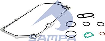Sampa 040.723 - Комплект прокладок, масляный радиатор autosila-amz.com