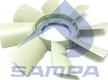 Sampa 041.407 - Вентилятор, охлаждение двигателя autosila-amz.com