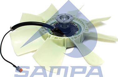 Sampa 041.414 - Вентилятор, охлаждение двигателя autosila-amz.com