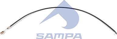 Sampa 041.435 - Тросик замка капота autosila-amz.com