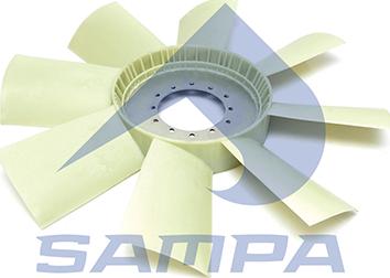 Sampa 041.399 - Вентилятор, охлаждение двигателя autosila-amz.com