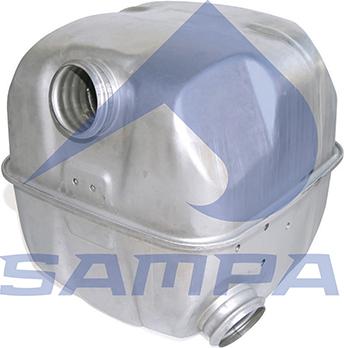 Sampa 041.231 - Глушитель для грузовиков Скания основной autosila-amz.com