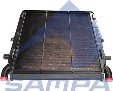 Sampa 042.024 - Радиатор, охлаждение двигателя autosila-amz.com