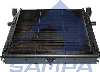Sampa 042.025 - Радиатор, охлаждение двигателя autosila-amz.com