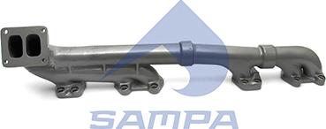 Sampa 042.328 - Коллектор, система выпуска autosila-amz.com