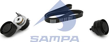 Sampa 050.635 - Поликлиновый ременный комплект autosila-amz.com